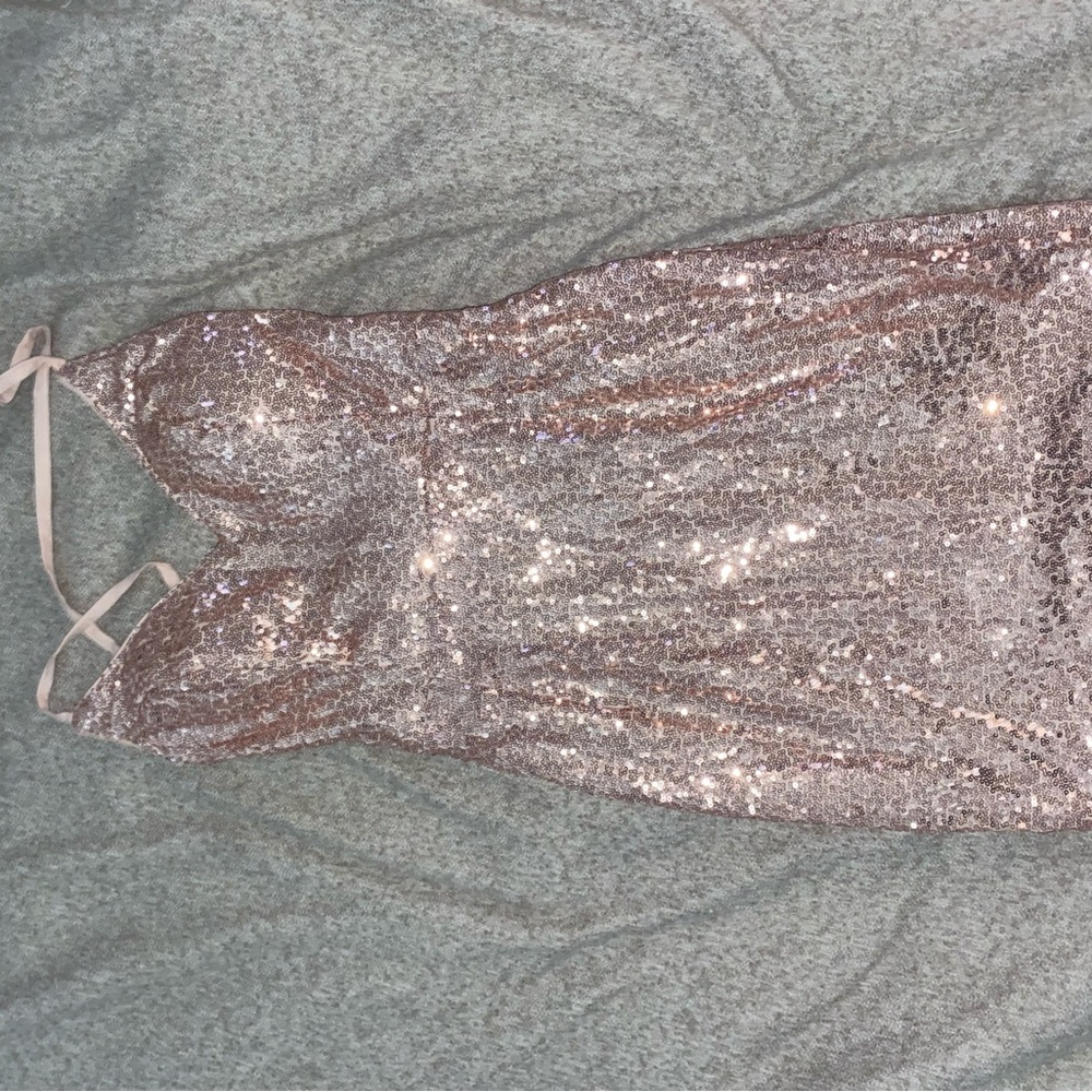 Sequin mini dress